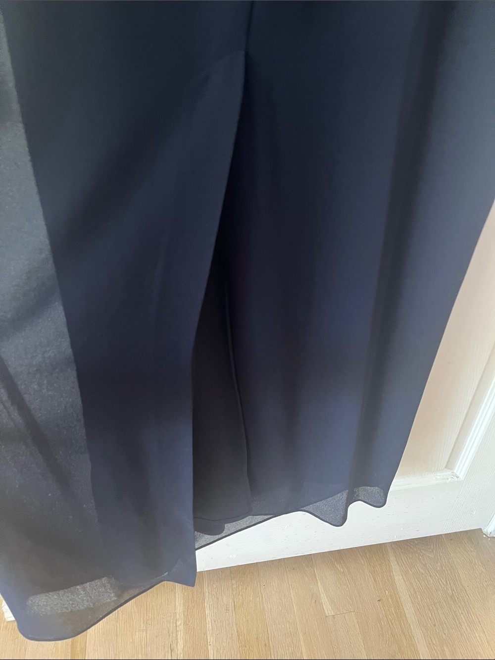 Studio I Navy Blue Beaded Evening Dress & Jacket Set - Picture 6 of 7